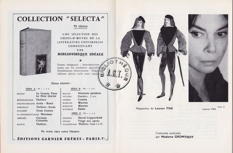 Les programmes de Théatre de l\